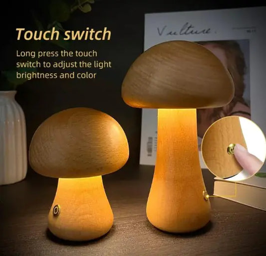 Mushroom Table Lamp | Ambient Lighting for Legal Professionals