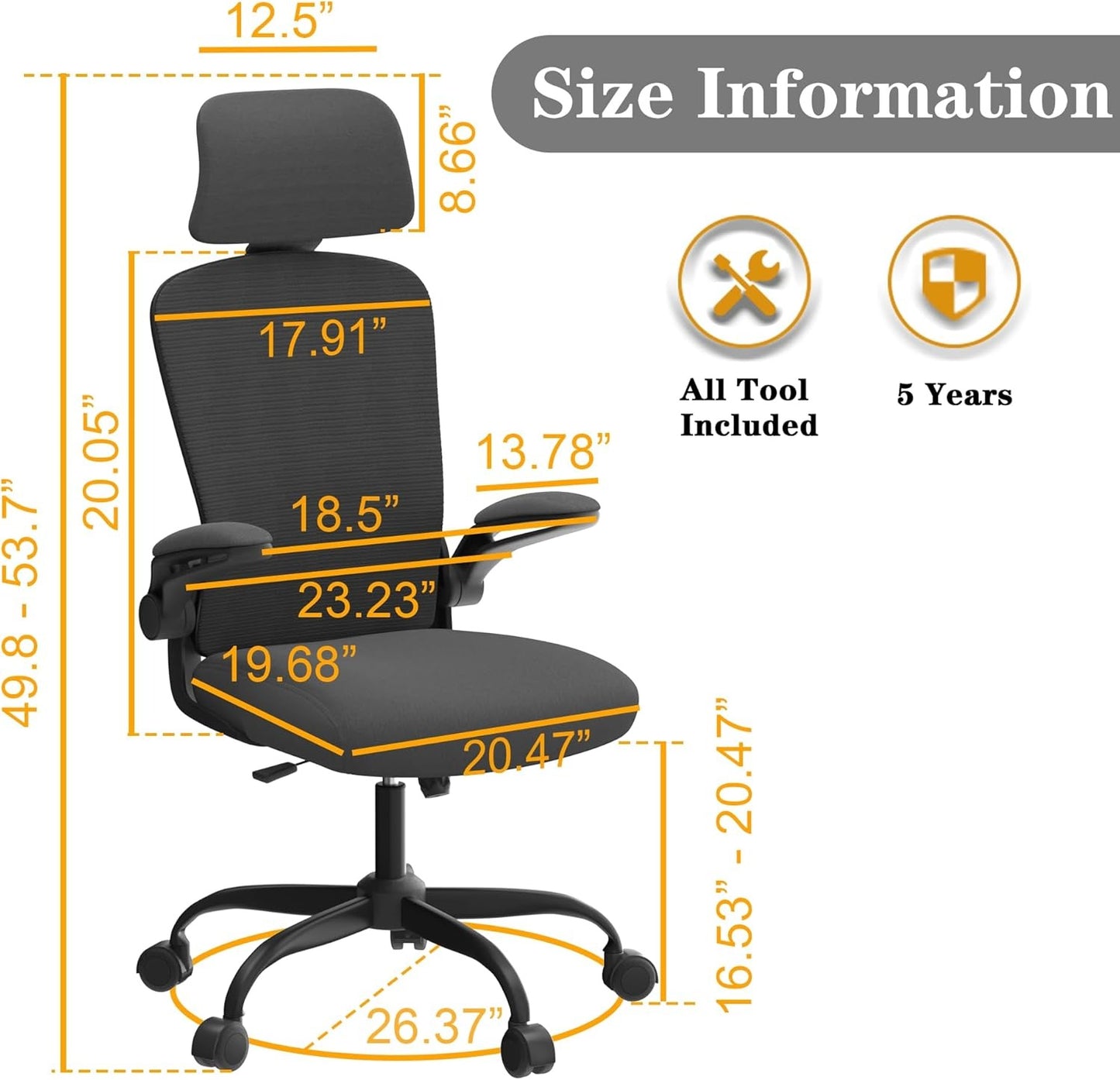 Ergonomic Mesh Office Chair for Lawyers | High-Performance Legal Seating